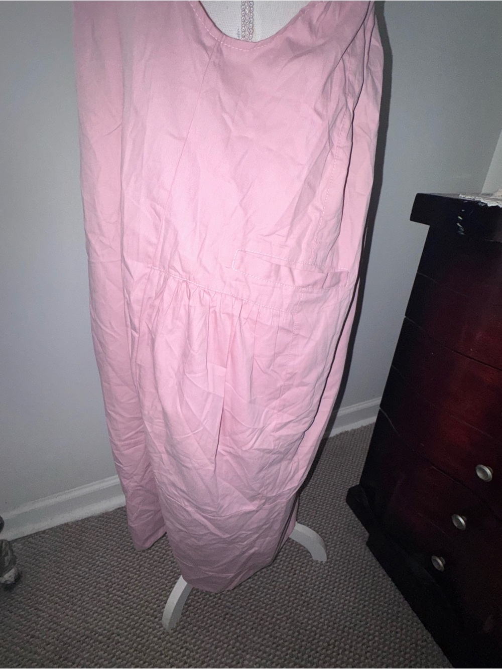 Pink Barrel Overall Midi Dresses - Picture 7 of 13